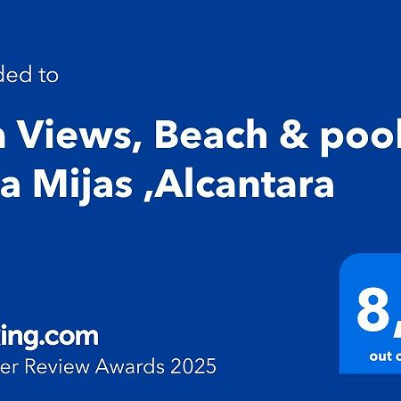 Sea Views, Beach & Pool La Cala Mijas ,Alcantara 말라가 외부 사진